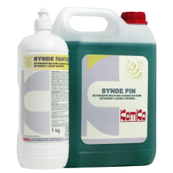 KEMIKA SYNDE DETERGENT DESODORISANTS UNIVERSEL SOLS ET SURFACES DURES/PAROIS/EQUIPEMENTS PH:10.2 ± 0.2 BIDON DE 5L
