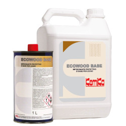 KEMIKA ECOWOOD BASE (NF) CREME NOURRISSANTE POUR BOIS AUX SOLVANTS ECOLOGIQUES FLACON DE 1L
