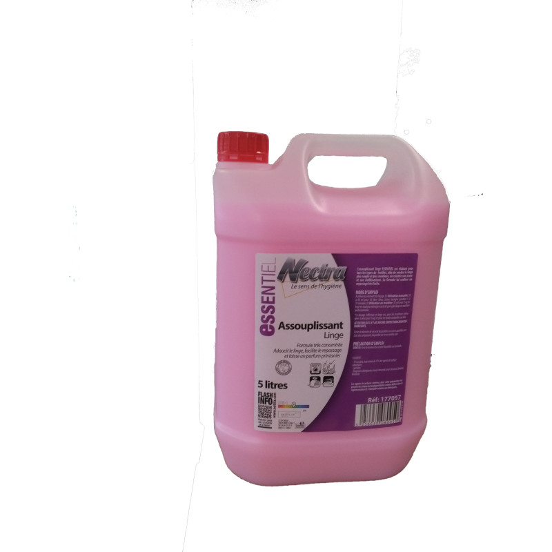 ESSENTIEL ASSOUPLISSANT ADOUCISSANT LINGE PH: 5.5 +/- 1 - BIDON DE 5L