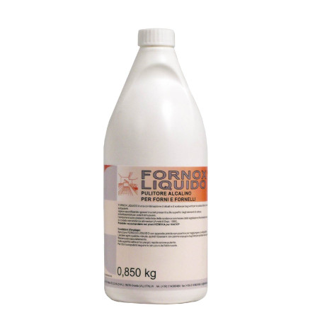 KEMIKA FORNOX LIQUIDO NETTOYANT ALCALIN FORT POUR LE NETTOYAGE DES FOURS ET FOURNEAUX FLACON DE 0,850KG