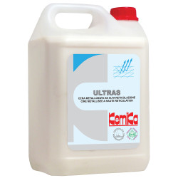 KEMIKA ULTRAS CIRE METALLISEE A HAUT NIVEAU DE RETICULATION POUR TOUS TYPES DE SOLS PH: 8.6 ± 0.2 BIDON DE 5L