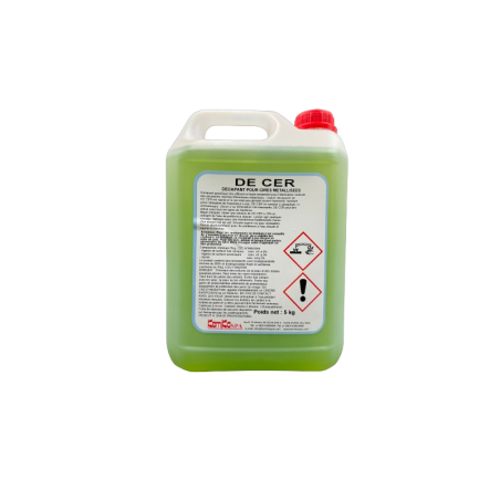 KEMIKA DE CER DECAPANT SOLS POUR CIRES METALISEES BIDON DE 5L