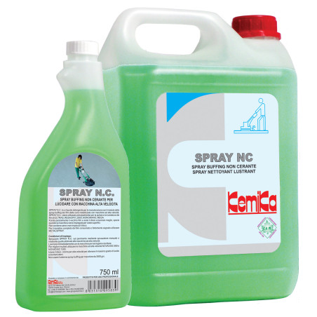 KEMIKA SPRAY NC SPRAY NETTOYANT LUSTRANT POUR MACHINE A HAUTE ET TRES HAUTE VITESSE 5L