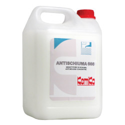 KEMIKA ANTISCHIUMA 666 ANTI-MOUSSE EMULSION DE SILICONE POUR MACHINE DE NETTOYAGE BIDON DE 5KG