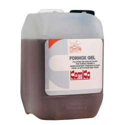 KEMIKA FORNOX GEL DESINCRUSTANT ALCALIN POUR LE NETTOYAGE DES FOURS ET FOURNEAUX (VISQUEUX) BIDON DE 5L