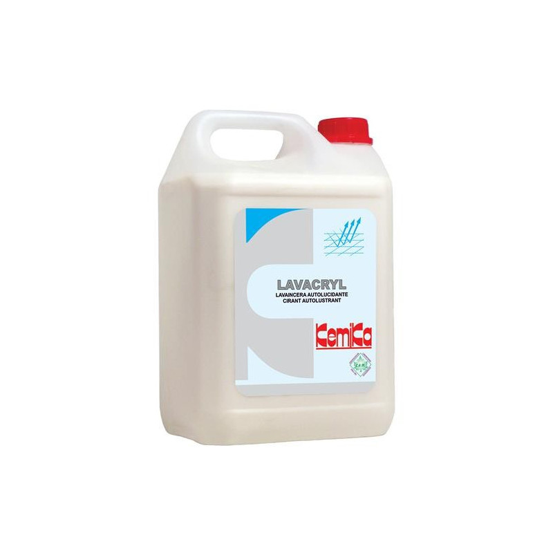 KEMIKA LAVACRYL EMULSION CIRANT ET AUTOLUSTRANT PH 8.5 ± 0.2 BIDON DE 5L