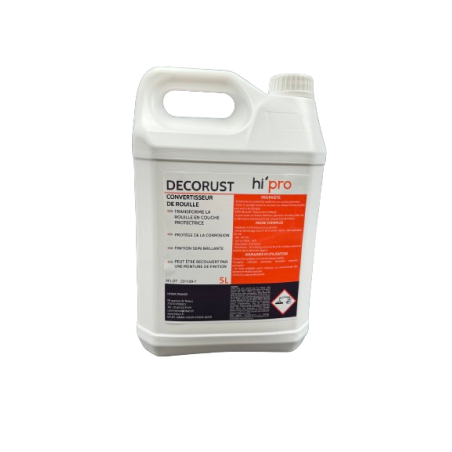 DECORUST CONVERTISSEUR DE ROUILLE PH0.6 BIDON DE 5L