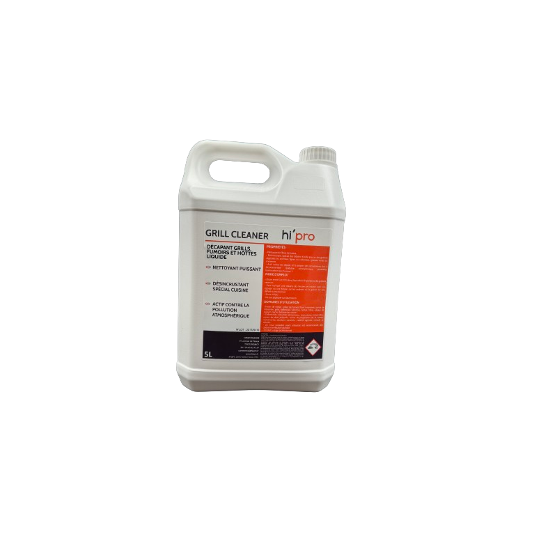 GRILLCLEANER NETTOYANT DEGRAISSANT SURPUISSANT PH14 BIDON DE 5L