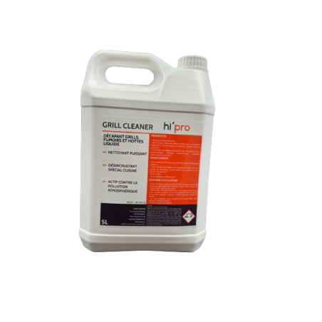 GRILLCLEANER NETTOYANT DEGRAISSANT SURPUISSANT PH14 BIDON DE 5L
