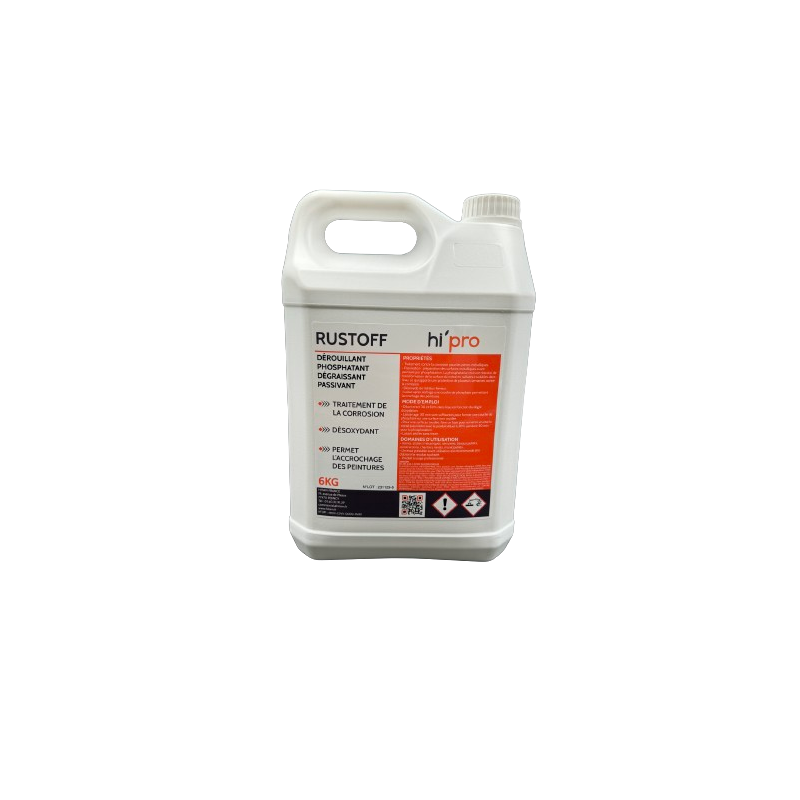 RUSTOFF PHOSPHATANT DEGRAISSANT PH1 BIDON DE 5L (DP211)