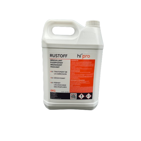 RUSTOFF PHOSPHATANT DEGRAISSANT PH1 BIDON DE 5L (DP211)