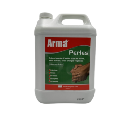 ARMA PERLES CREME LAVANTE ATELIER SANS SOLVANT AVEC CHARGES VEGETALES BIDON DE 5L AR