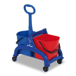 CHARIOT DE LAVAGE FRED 2X25 TIMON LAT. SANS PRESSE (0707965/SPT)