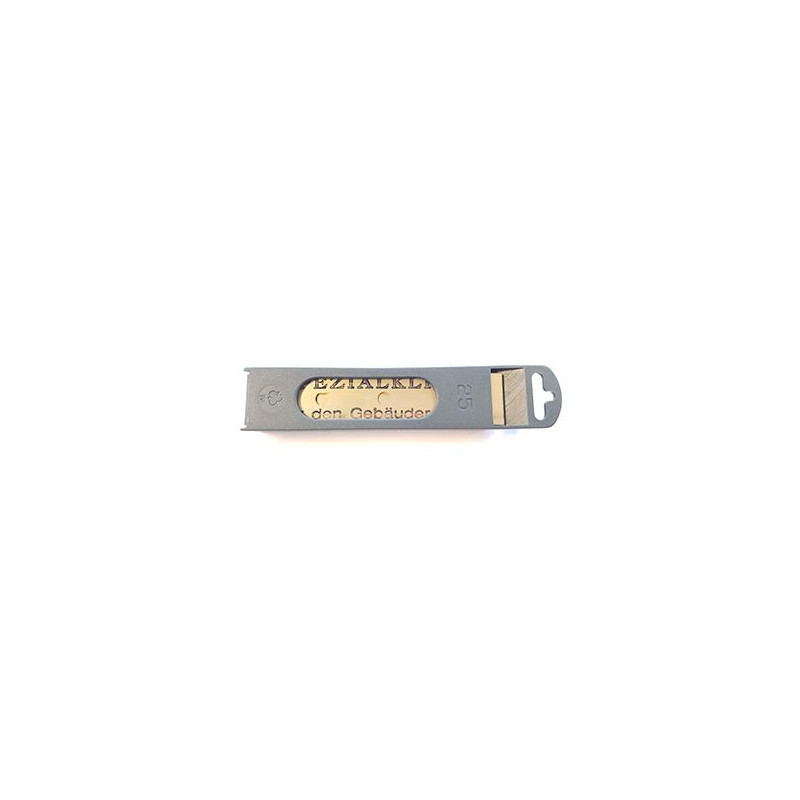 LAME 10CM POUR GRATTOIR 6001M BOITE DE 20 (0.2X100MM) POUR VITRES MOERMAN