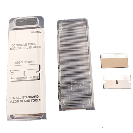 LAME DE RECHANGE 4CM POUR GRATTOIR SAFETY BOITE DE 100 LAMES