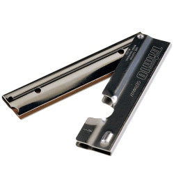 GRATTOIR VITRES TRIM LAME 10CM AVEC POCHETTE DE 10 LAMES UNGER (TM100)