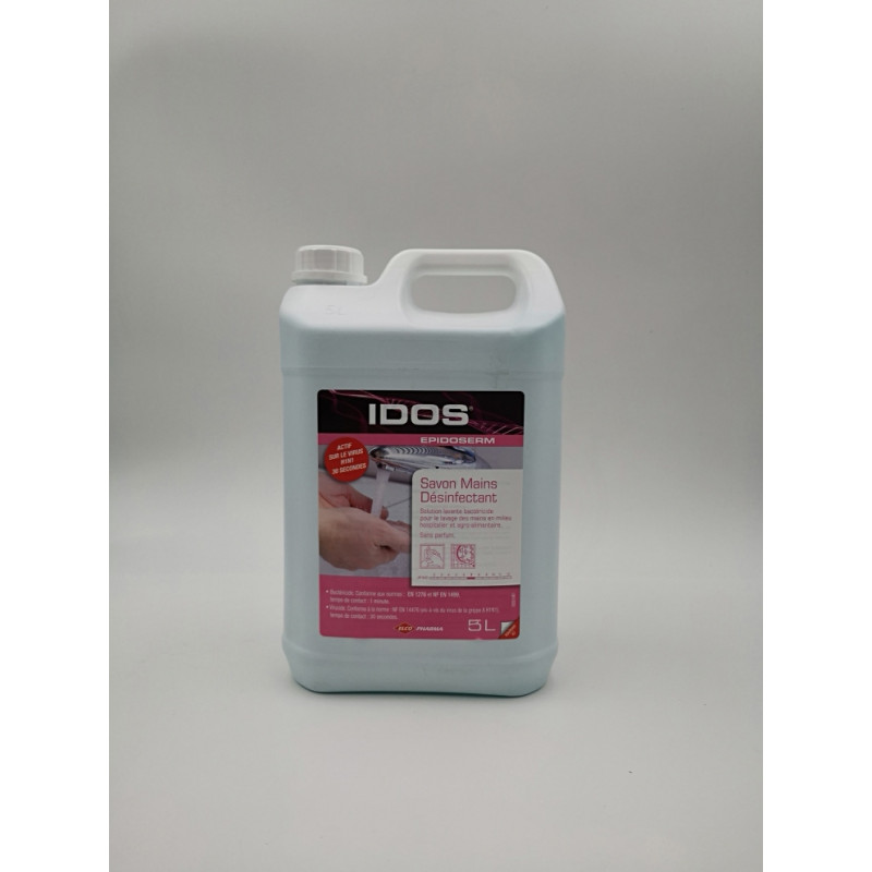 SAVON MAINS DESINFECTANT LIQUIDE IDOS EPIDOSERM (EPIDO00060) 5L