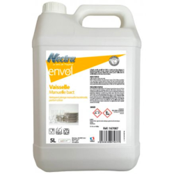 NECTRA ENVOL LIQUIDE VAISSELLE MANUELLE DESINFECTANTE BACTERICIDE 5L