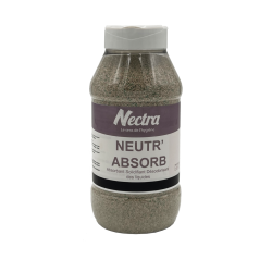 NEUTR'ABSORB GELIFIANT POUDRE ABSORBANTE POUR LIQUIDES PARFUM EUCALYPTUS BOITE DE 1L 
