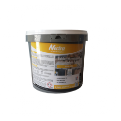 PASTILLES LAVE VAISSELLE TT EN 1 EXPERT pH:10,5 ECOLABEL SEAU DE 150 PASTILLES 2,7KG