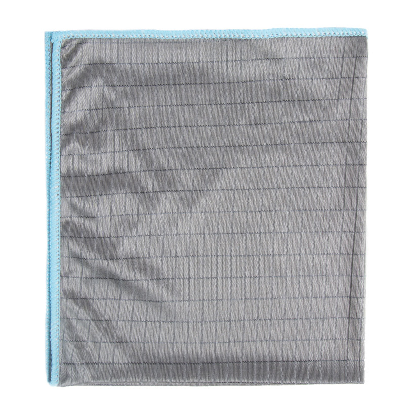 LAVETTE MICROFIBRE SPECIAL VITRES ANTHRACITE TOP GLASS 40X45CM LOT DE 5