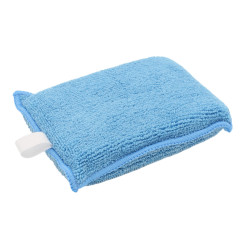 EPONGE MICROFIBRE SPONGE DUO BI-FACES DOUCES BLEUE 14X9CM UNITE