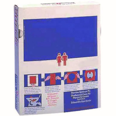 COUVRE SIEGE TOILETTE POUR DISTRIBUTEUR DE COUVRE-SIEGES SANIPLA REF. 54420 (99701)- CARTON DE 200 UNITES