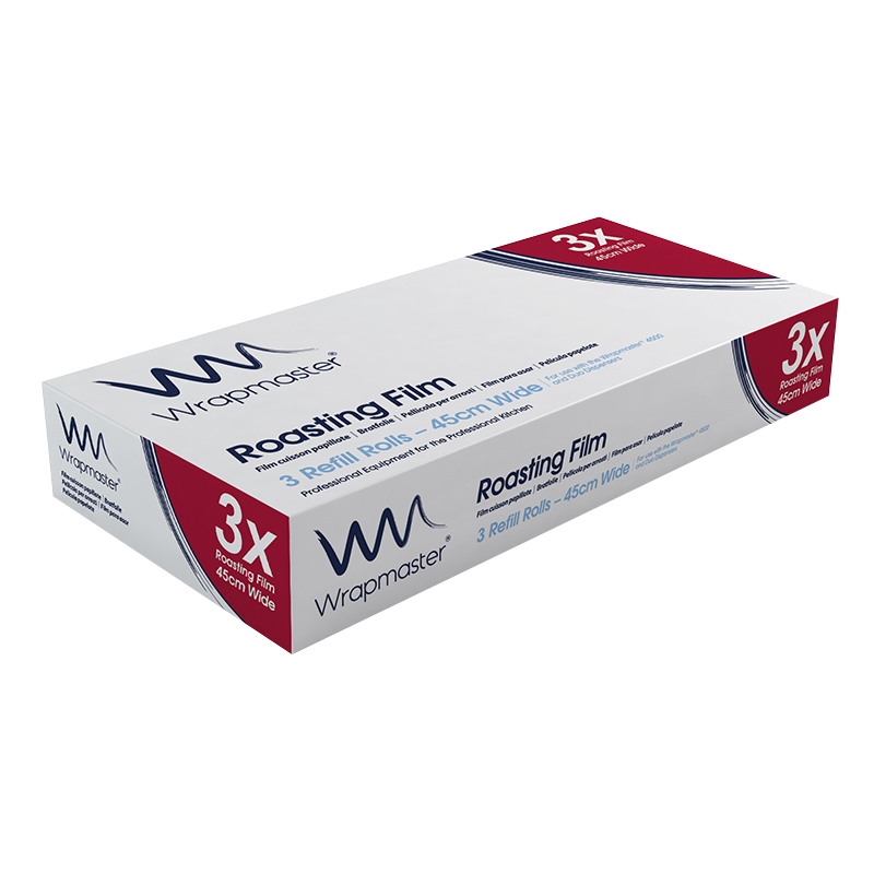 ALBAL FILM THERMO RESISTANT A 200° POUR CUISSON (PAPILLOTTES) 45CMX50M POUR DEVIDOIR WRAPMASTER 4500 ET DUO CARTON DE 3 BOBINES