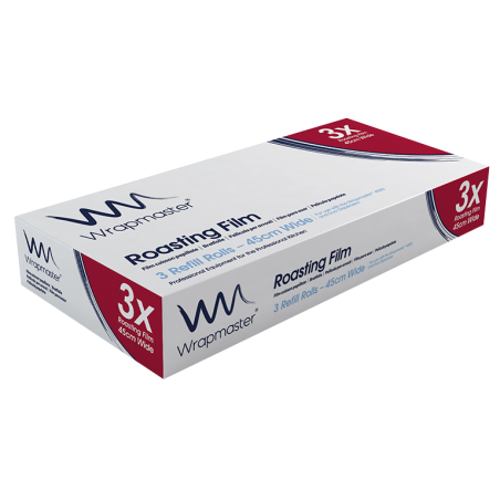 ALBAL FILM THERMO RESISTANT A 200° POUR CUISSON (PAPILLOTTES) 45CMX50M POUR DEVIDOIR WRAPMASTER 4500 ET DUO CARTON DE 3 BOBINES