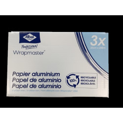 ALBAL BOBINE ALUMINIUM 30CMX200M POUR WRAPMASTER 3000 CARTON DE 3 BOBINES