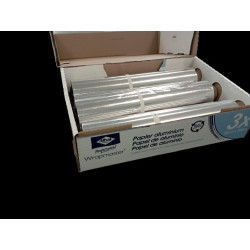 ALBAL BOBINE ALUMINIUM 30CMX200M POUR WRAPMASTER 3000 CARTON DE 3 BOBINES