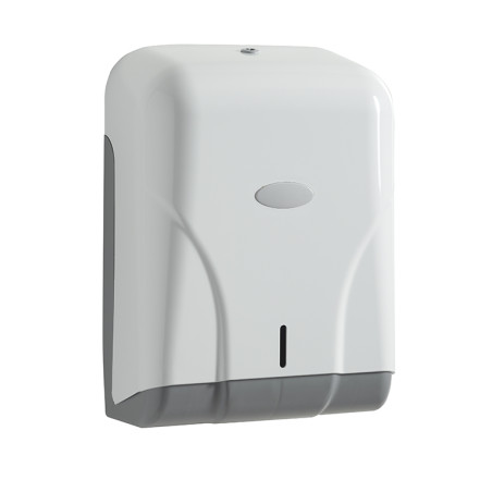 DISTRIBUTEUR ESSUIE MAINS UNIVERSEL ROSSIGNOL OLEANE ABS BLANC (52530)