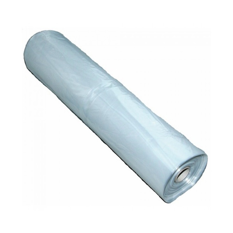 BACHE POLYANE 3X25ML (75M²) BOBINEAU FILM PE PLIE EN 4 40µ