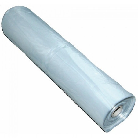 BACHE POLYANE 3X25ML (75M²) BOBINEAU FILM PE PLIE EN 4 40µ