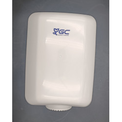 DISTRIBUTEUR ESSUIE MAINS DEVIDAGE CENTRAL GRDE OUVERT 450F BLANC GC