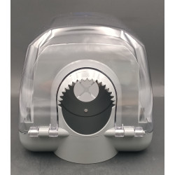 DISTRIBUTEUR ESSUIE MAINS DEVIDAGE CENTRAL GRDE OUVERT 450F FUME GC