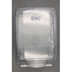 DISTRIBUTEUR ESSUIE MAINS DEVIDAGE CENTRAL GRDE OUVERT 450F FUME GC