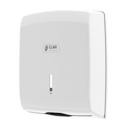 DISTRIBUTEUR ESSUIE MAINS ENCHEVETRE 600F CLAR ABS BLANC LOGO PRODHYGE