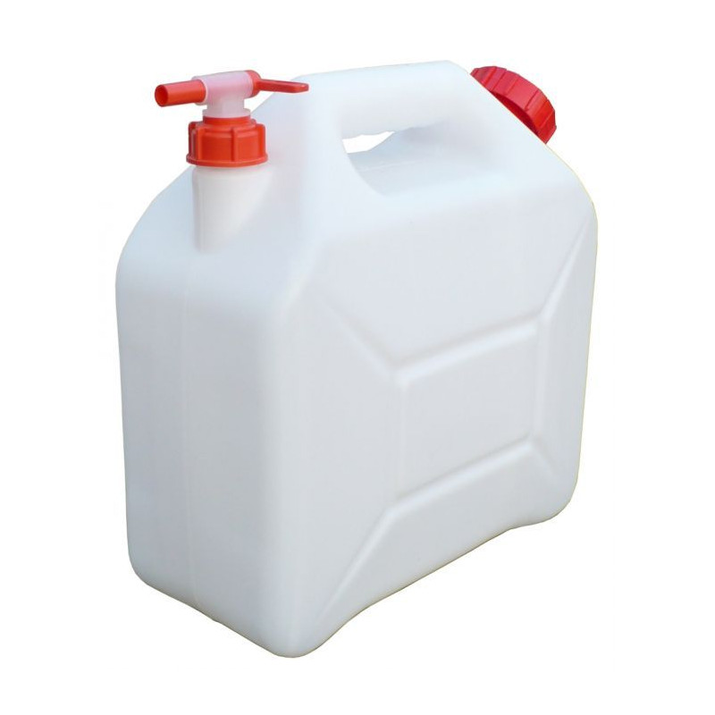 JERRICAN ALIMENTAIRE 10L A ROBINET 