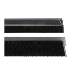 REGLETTE VELCRO DE RECHANGE 40CM POUR SUPPORT TRAPEZE GRAPHITE JEU DE 2