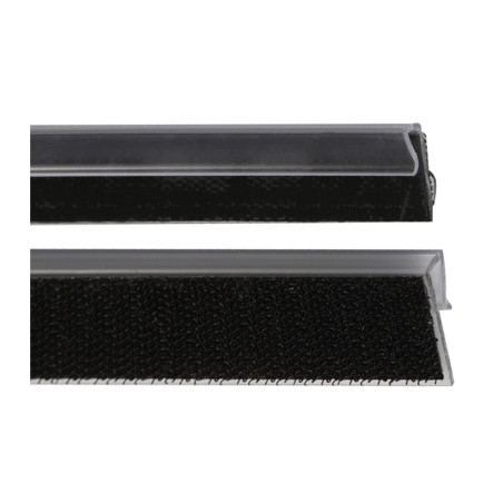 REGLETTE VELCRO DE RECHANGE 40CM POUR SUPPORT TRAPEZE GRAPHITE JEU DE 2