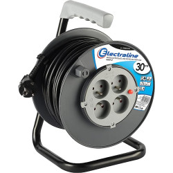 RALLONGE ELECTRIQUE ENROULEUR SECTION 3G1,5 - 30M