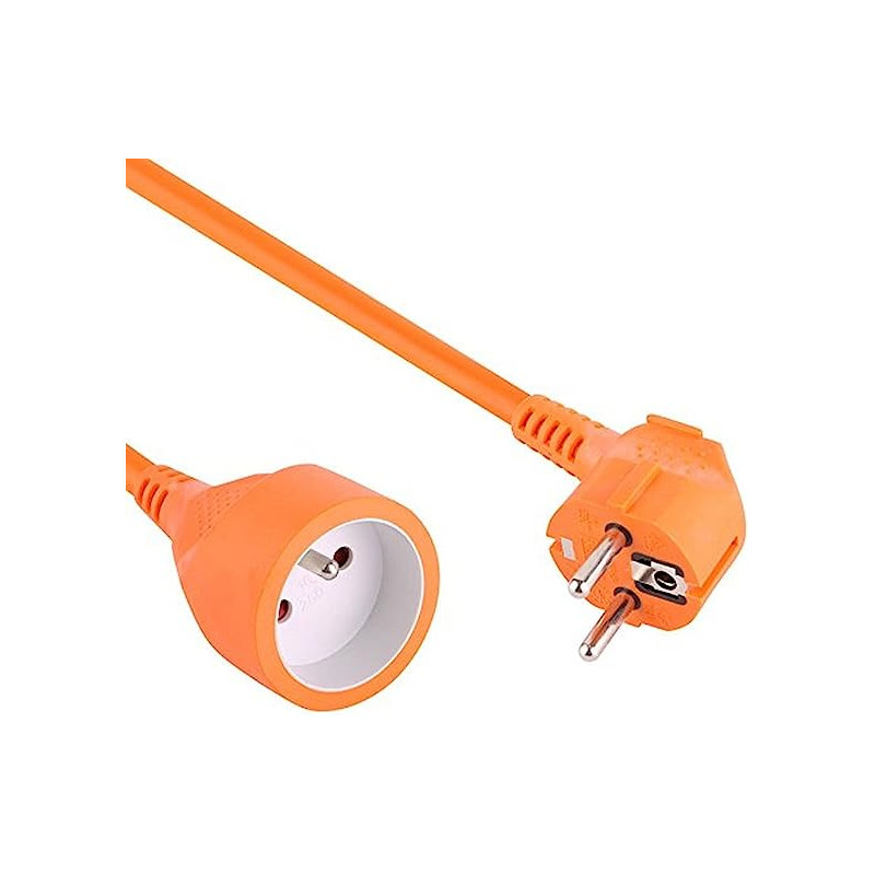 RALLONGE ELECTRIQUE DE JARDIN AVEC TERRE 3X1.5 ORANGE 25M