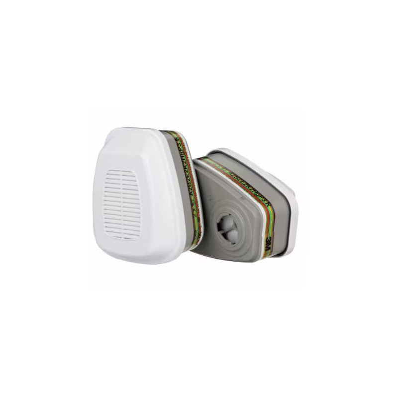 FILTRE POUR MASQUE INTEGRAL(K6800) ABEK2 P3R 3M (K6099) LOT DE 2