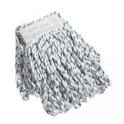 FRANGE FAUBERT MICROFIBRE SANS BANDES BLANC/BLEU 350G (DME 0706205)