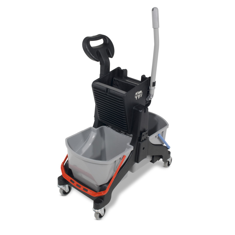 CHARIOT DE LAVAGE NUMATIC MMT1616G MIDMOP 2 SEAUX+PRESSE+SEAU PIVOT