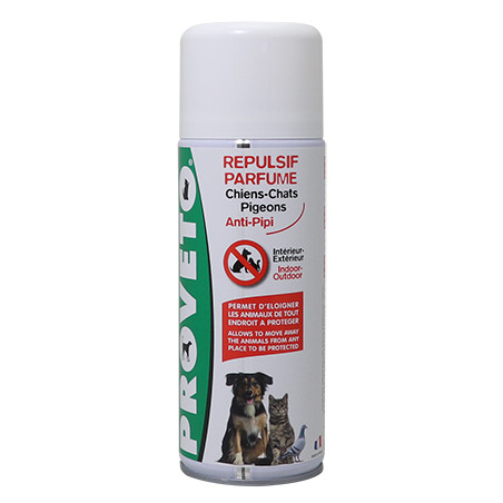 REPULSIF PARFUME CHIENS-CHATS PROVETA ANTI -PIPI AEROSOL DE 400ML