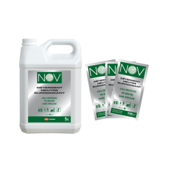 NOV 2D DETERGENT SURODORANT NON MOUSSANT PH: 7,5 PARFUM AMBIANCE DOSETTES DE 20ML-CARTON DE 250