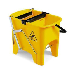 SEAU DE LAVAGE ROCKET BI-BAC 2X8L RLX ESSOR A PEDALE (sans roues)