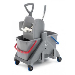 CHARIOT DE LAVAGE ONEFRED 2X15L PRESSE A MACHOIRE - CASSETTE